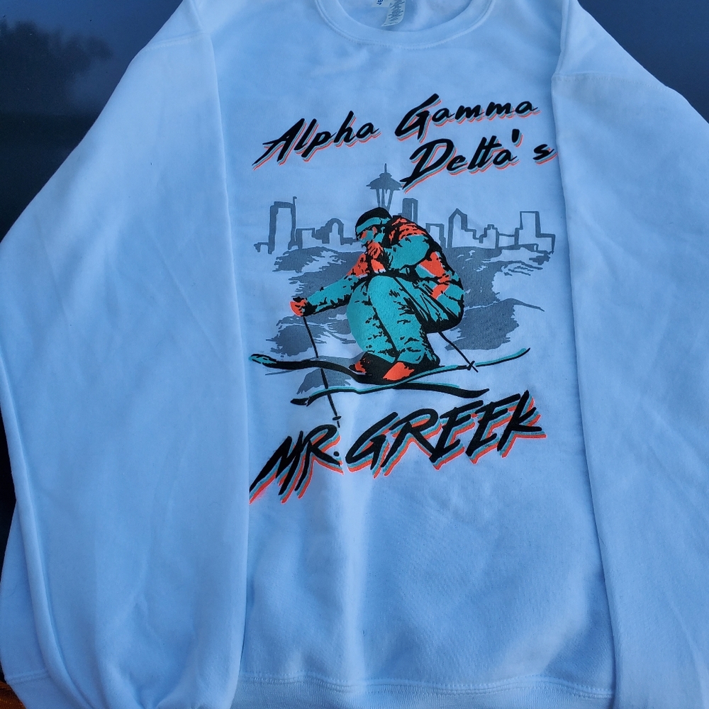 Vintage 80s ski sweat shirt size medium!